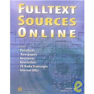 Fulltext Sources Online by Glose, Mary B.; Fletcher, Lara E.; Bromberg, Suzanne D., 9781573871686