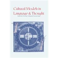 Cultural Models in Language and Thought by Holland, Dorothy, 9780521311687