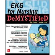 EKG's for Nursing Demystified by Clutter, Pat, 9780071801690