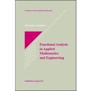 Functional Analysis in Applied Mathematics and Engineering by Pedersen; Michael, 9780849371691