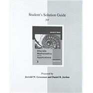 Student's Solutions Guide for Discrete Mathematics and Its Applications by Rosen, Kenneth, 9781259731693