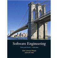 Software Engineering  Theory and Practice by Pfleeger, Shari Lawrence; Atlee, Joanne M., 9780136061694