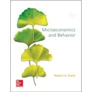 Microeconomics and Behavior by Frank, Robert, 9780078021695