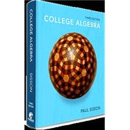 College Algebra Textbook by Sisson, Paul, 9781642771695