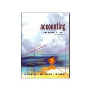 Accounting, Chapters 1-18 by Horngren, Charles T.; Harrison, Walter T.; Bamber, Linda Smith, 9780130831699