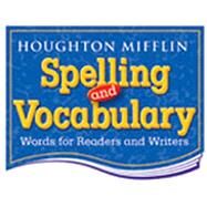 Spelling and Vocabulary Non-Consumable Level 5 by Hmsv, 9780618311699