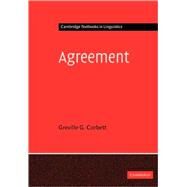Agreement by Greville G. Corbett, 9780521001700