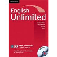 English Unlimited Upper Intermediate Teacher's Pack (Teacher's Book with DVD-ROM) by Alex Tilbury , Leslie Anne Hendra , Sarah Ackroyd, 9780521151702