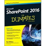 Sharepoint 2016 for Dummies by Withee, Rosemarie; Withee, Ken, 9781119181705
