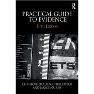Practical Guide to Evidence by Allen; Christopher, 9781138781719
