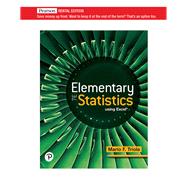 Elementary Statistics Using Excel [Rental Edition] by Triola, Mario F., 9780136921721