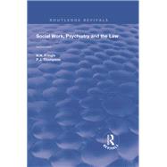 Social Work, Psychiatry and the Law by Pringle, N. N.; Thompson, P. J., 9781138351721