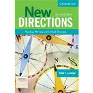 New Directions: Reading, Writing, and Critical Thinking by Peter S. Gardner, 9780521541725