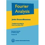 Fourier Analysis by Duoandikoetxea, Javier; Cruz-Uribe, David, 9780821821725