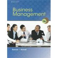Business Management by Burrow, James L.; Kleindl, Brad, 9781111571726