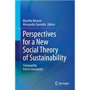 Perspectives for a New Social Theory of Sustainability by Nocenzi, Mariella; Sannella, Alessandra; Giovannini, Enrico, 9783030331726