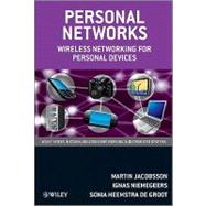 Personal Networks Wireless Networking for Personal Devices by Jacobsson, Martin; Niemegeers, Ignas; Heemstra de Groot, Sonia, 9780470681732