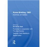 Korea Briefing, 1993 by Clark, Donald N., 9780367161743