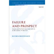 Failure and Prospect by Bredenhof, Reuben, 9780567681744