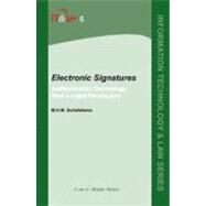 Electronic Signatures: Authentication Technology from a Legal Perspective by M. H. M. Schellekens, 9789067041744