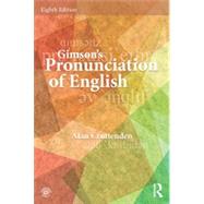 Gimson's Pronunciation of English by Cruttenden; Alan, 9780415721745
