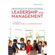 Principles of Educational Leadership and Management by Bush, Tony; Bell, Les; Middlewood, David, 9781526431745