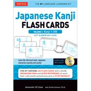 Japanese Kanji Flash Cards Kit by Kask, Alexander D. C.; Konomi, Emiko. Ph.D., 9784805311745