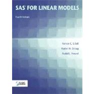 SAS for Linear Models by Littell, Ramon; Stroup, Walter W.; Freund, Rudolf, 9780471221746