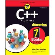C++ All-in-One For Dummies by Mueller, John Paul, 9781119601746