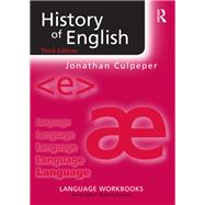 History of English by Culpeper; Jonathan, 9781138891746