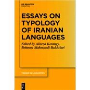 Essays on Typology of Iranian Languages by Korangy, Alireza; Mahmoodi-bakhtiari, Behrooz, 9783110601749