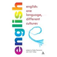 English: One Language, Different Cultures by Ronowicz, Eddie; Yallop, Colin, 9780826491756