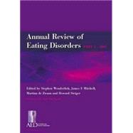 Annual Review of Eating Disorders: Pt. 1 by Wonderlich; Stephen, 9781846191756