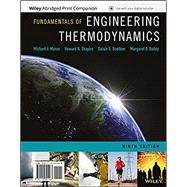 Fundamentals of Engineering Thermodynamics + Wileyplus Card by Moran, Michael J.; Shapiro, Howard N.; Boettner, Daisie D.; Bailey, Margaret B., 9781119391760