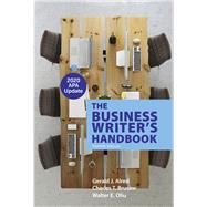 The Business Writer's Handbook With 2020 Apa Update by Alred, Gerald J.; Brusaw, Charles T.; Oliu, Walter E., 9781319361761