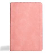 CSB Thinline Bible, Blush Pink SuedeSoft LeatherTouch by CSB Bibles by Holman, 9798384501763