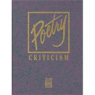 Poetry Criticism by Lee, Michelle, 9781414441764