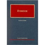 Evidence by Fisher, George, 9781587781766