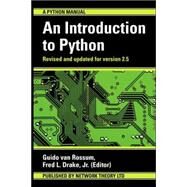 An Introduction to Python by Rossum, Guido Van, 9780954161767