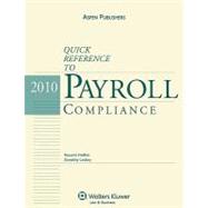 Quick Reference to Payroll Compliance 2010 by George, Joanne Mitchell, 9780735591769