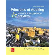 Connect Access Card for Principles of Auditing & Other Assurance Services by Pany, Kurt , Whittington, Ray, 9781264111770