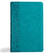 CSB Thinline Bible, Teal LeatherTouch by CSB Bibles by Holman, 9798384501770