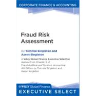 Fraud Risk Assessment by Tommie W. Singleton (  ); Aaron J. Singleton, 9781118021774