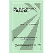 Multiple Comparison Procedures by Larry E. Toothaker, 9780803941779