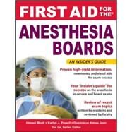 First Aid for the Anesthesiology Boards by Bhatt, Himani; Powell, Karlyn; Jean, Dominique, 9780071471787