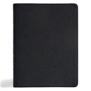 CSB Men of Character Bible, Revised and Updated, Black Genuine Leather by CSB Bibles by Holman; Getz, Gene A., 9798384501787