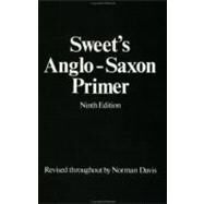 Anglo-Saxon Primer by Sweet, Henry; Davis, Norman, 9780198111788