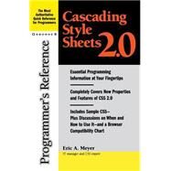 Cascading Style Sheets 2.0 Programmer's Reference by Meyer, Eric, 9780072131789