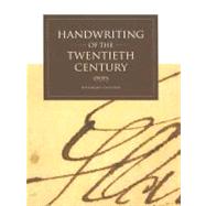 Handwriting of the Twentieth Century by Sassoon, Rosemary, 9781841501789