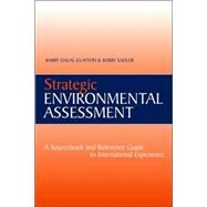 Strategic Environmental Assessment by Dalal-Clayton, Barry; Sadler, Barry, 9781844071791